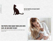 Tablet Screenshot of cat-hospital.com